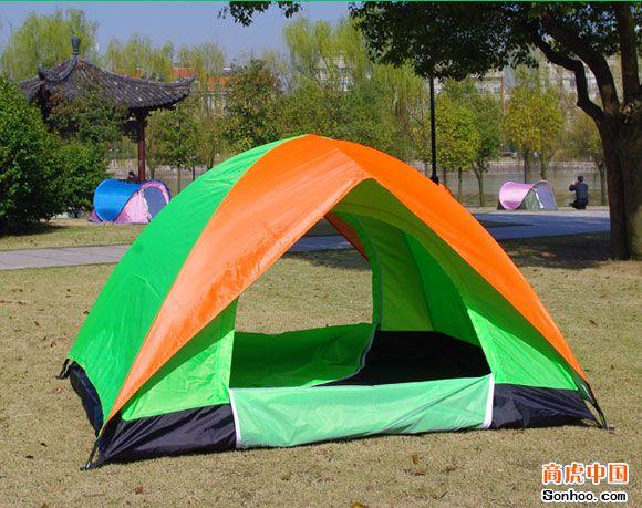 双人双层野营帐篷 双人双层旅游帐篷制作批发工厂上海|北京 产品单价